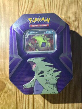 Tyranitar Pokemon TCG Tin (NEW)